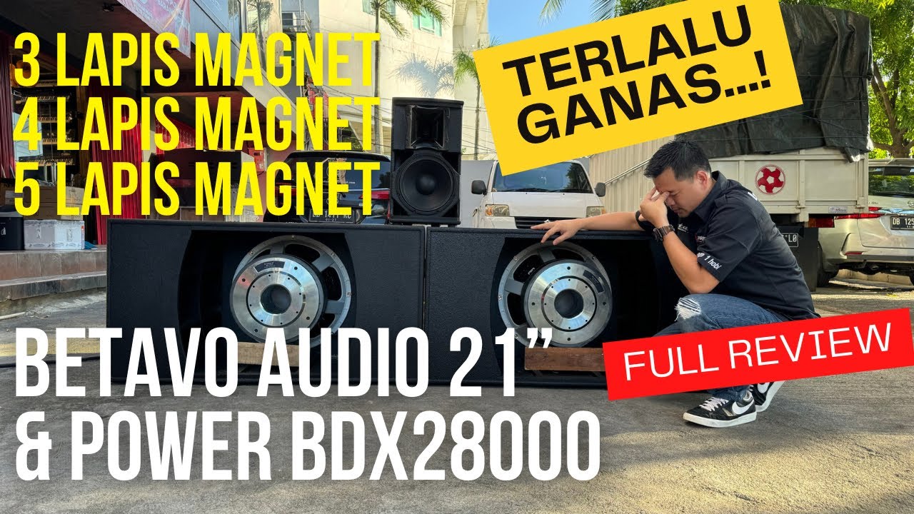 FULL REVIEW SI MONSTER BETAVO AUDIO MAGNET 5 LAPIS DENGAN POWER BDX28000 \\ 2024
