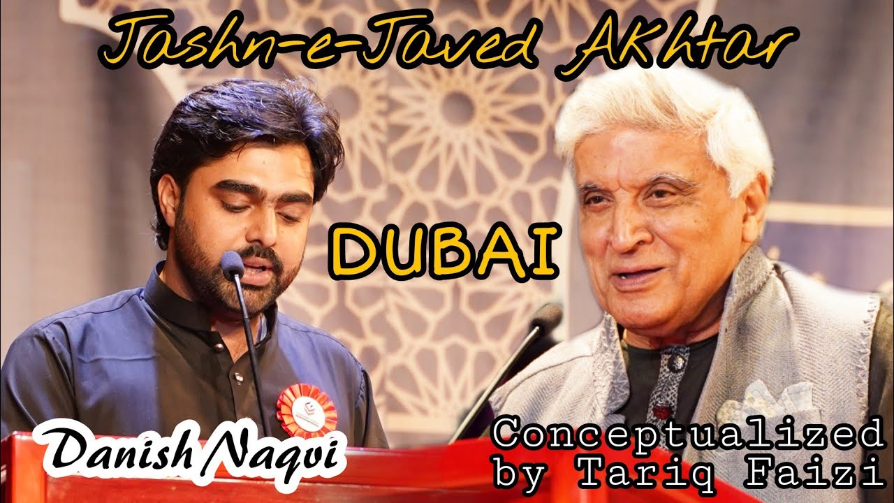 Aisi tasveer bana rote hue khush bhi lagu • Danish Naqvi • Jashn-e-Javed Akhtar