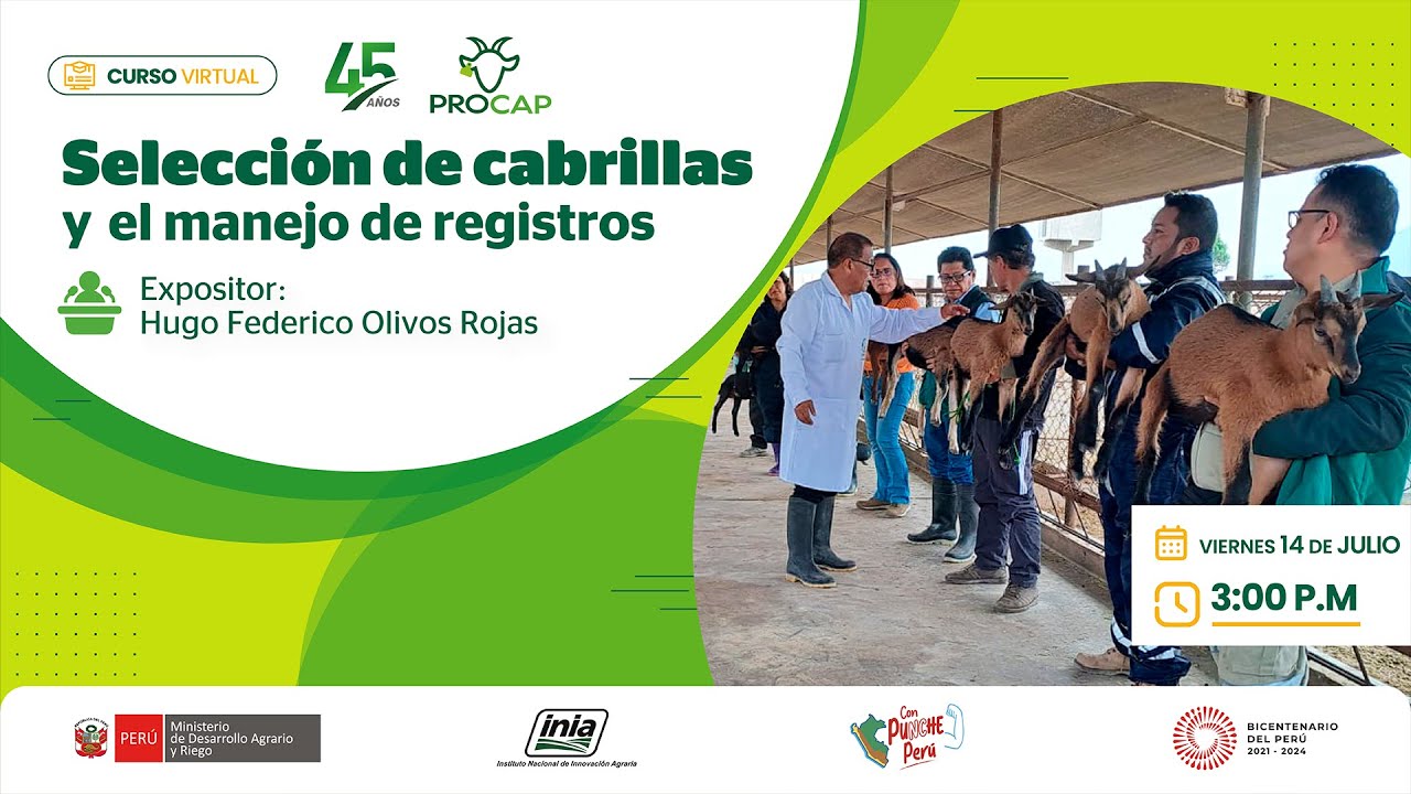 Selección de cabrillas y manejo de registros