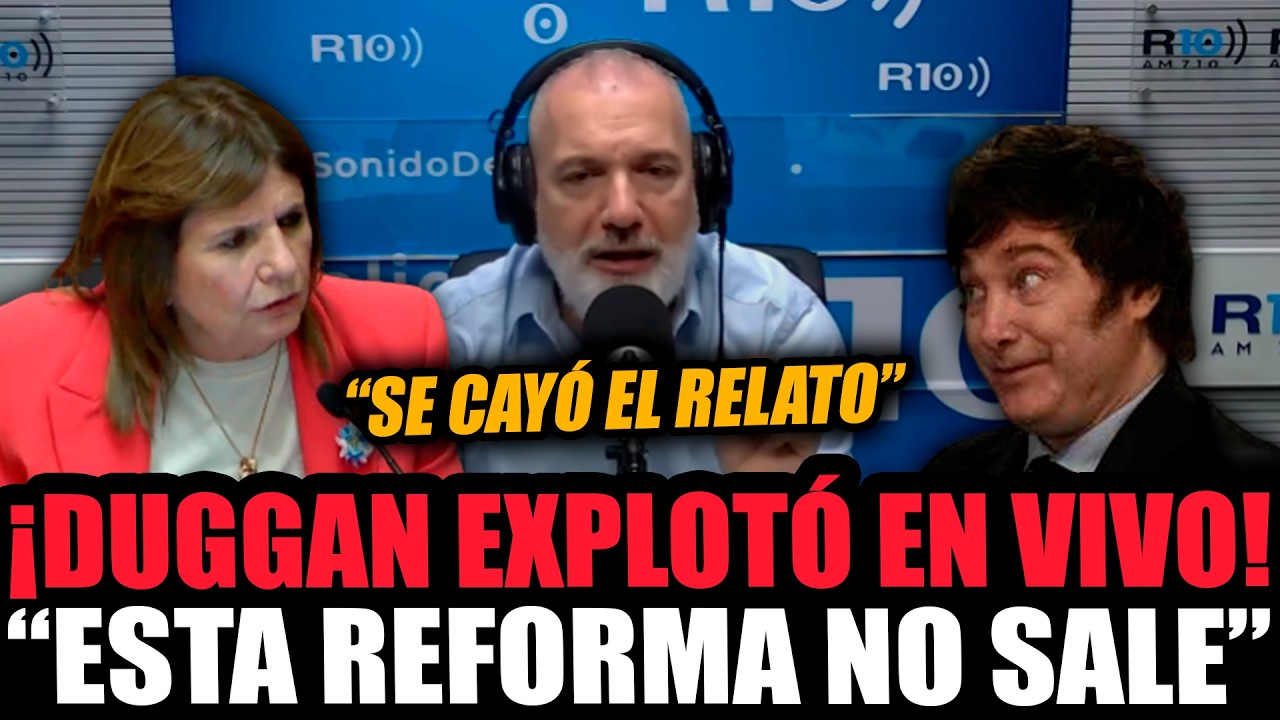 ¡DUGGAN CONFIRMÓ QUE LA REFORMA LABORAL NO SALE EN DIPUTADOS!