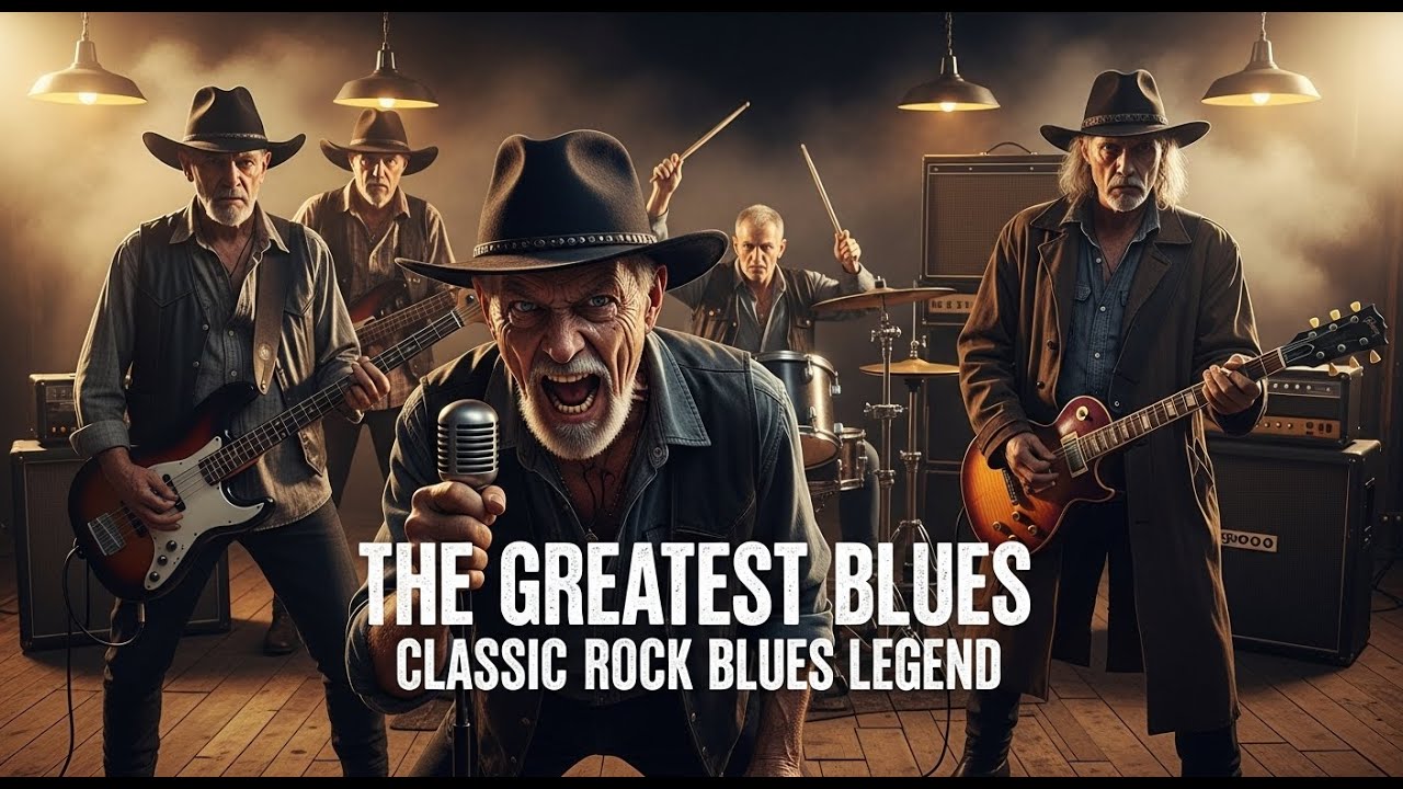 Eric Clapton, ZZ Top, BB King, Jimi Hendrix Inspire Classic Blues Rock with Powerful Guitar Melodies
