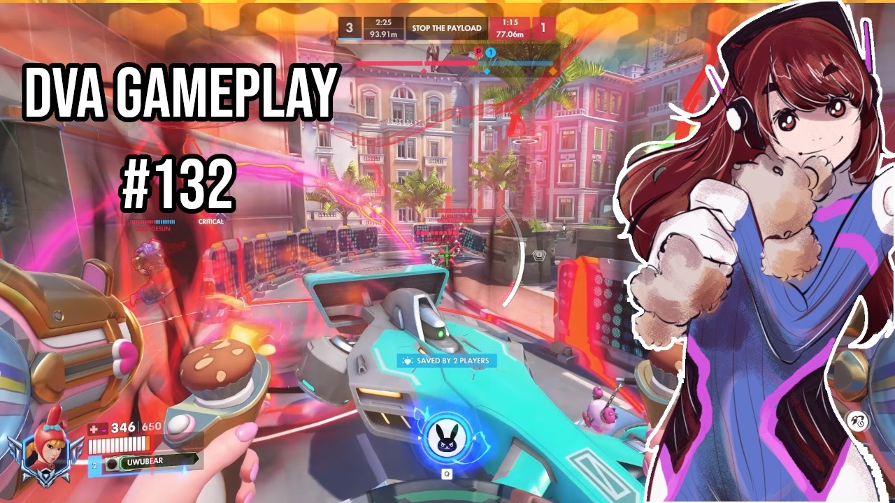 just left voice chat tbh | Overwatch 2 Dva Gameplay | Competitive 5v5
