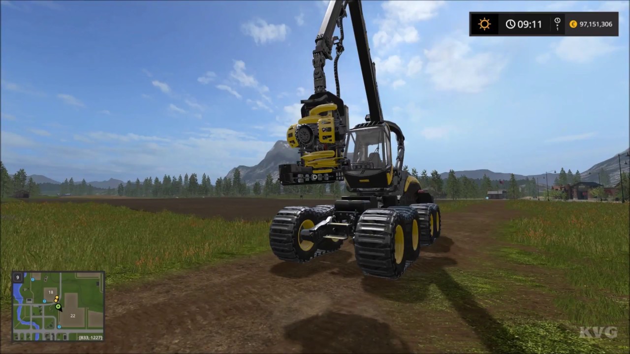 Farming Simulator 17 - Ponsse Scorpion King | Gameplay (PC HD) [1080p60FPS]
