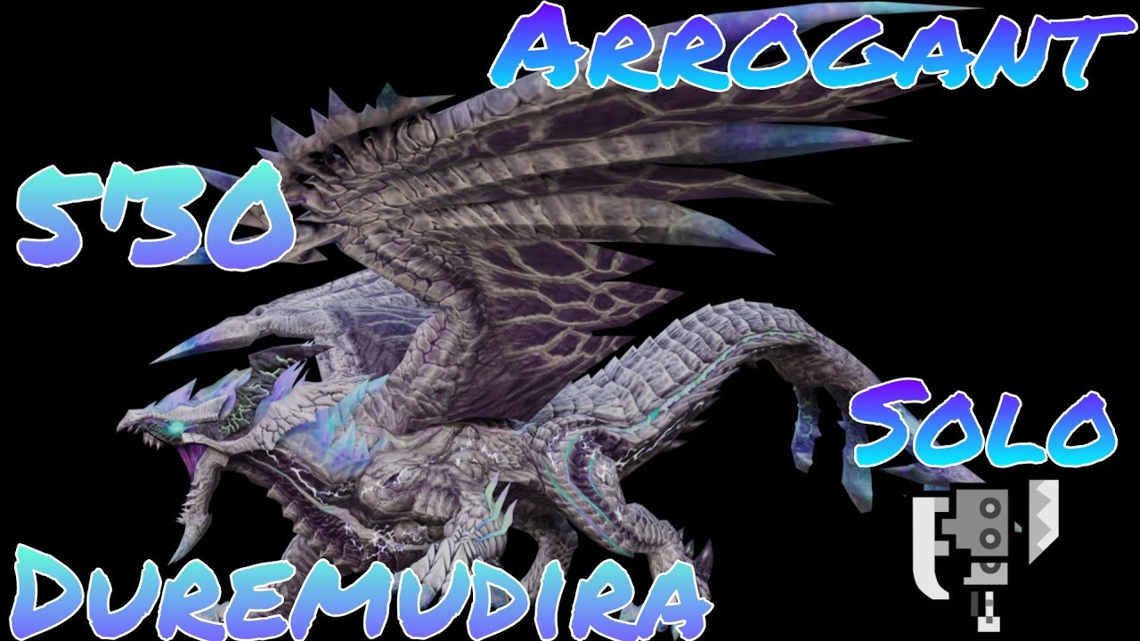 MHFZ - Arrogant Duremudira True Slay Solo Switch Axe F 5'30