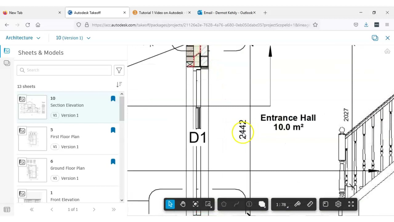 Tutorial 2 - Autodesk Takeoff