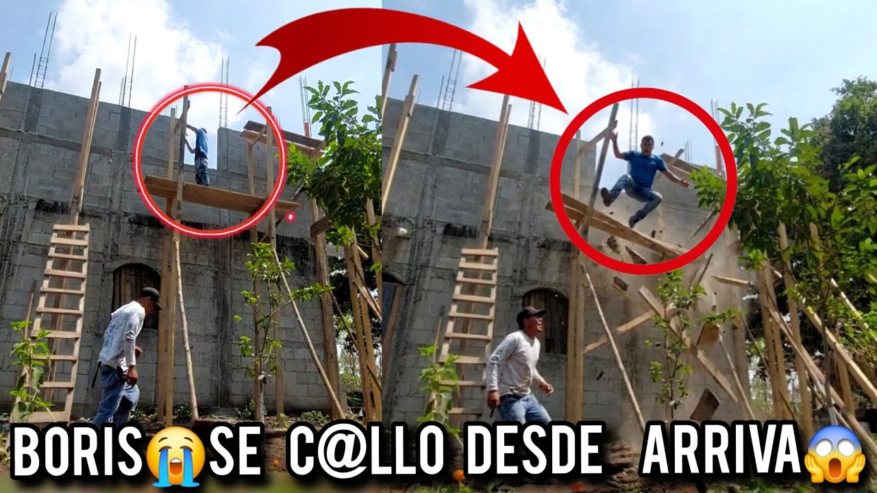🚨Boris Se Cay0😱desde el Segund0 Nivel😭Donde trabaja🚫Tienes que Verlo🤯😨