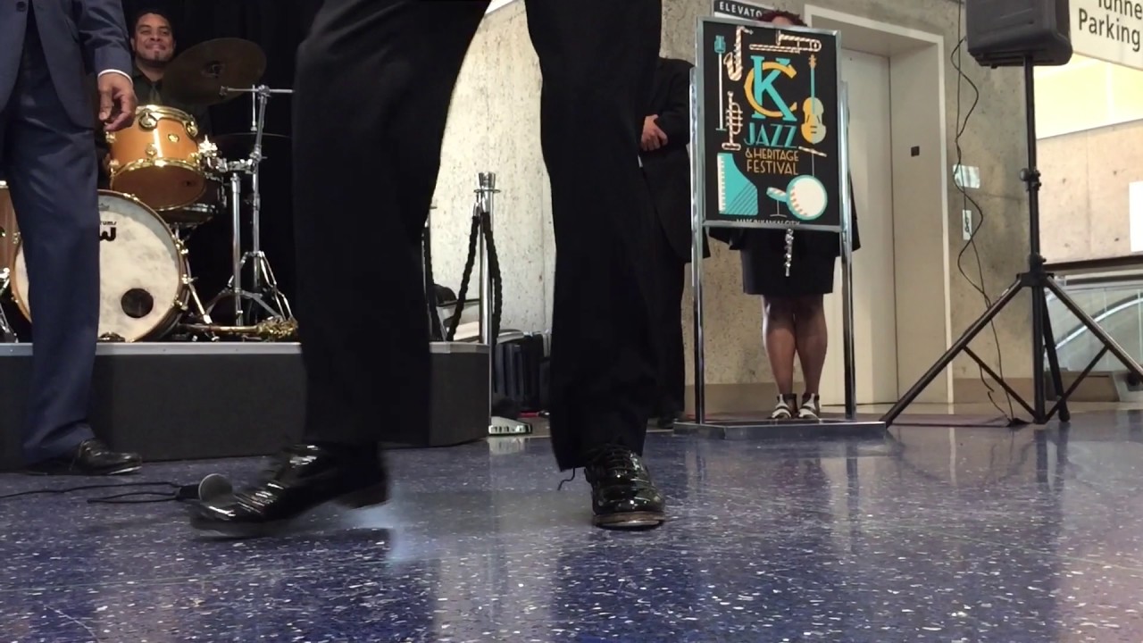 The McFadden Brothers tap dance at KCI