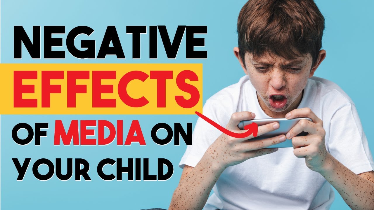 5 Negative Effects of Media on Children | Kids and the Media