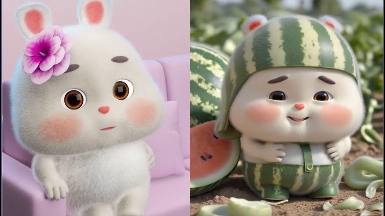 Super cute and adorable little fat rabbit ❤ great creativity #2