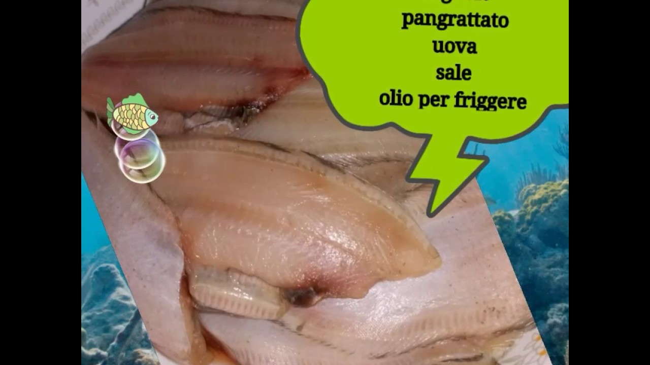 SOGLIOLE IMPANATE 🐟