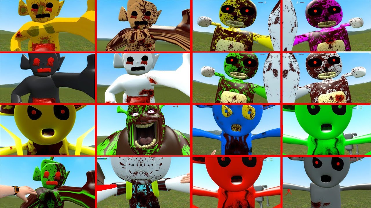 NEW 3DMEME CHRISTMAS VS DARK 3DMENE in Garry's Mod