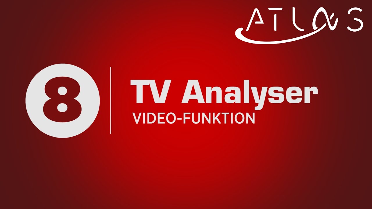 [8] TV Analyser: Video-Funktion