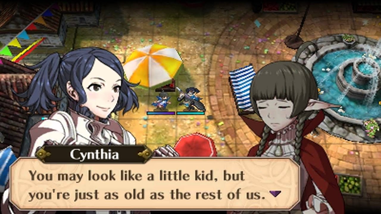 Fire Emblem Awakening - Cynthia & Nah Harvest Scramble Conversations