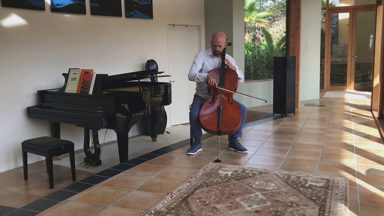 J. S. Bach Suite 3, Gigue, A Sanguineti