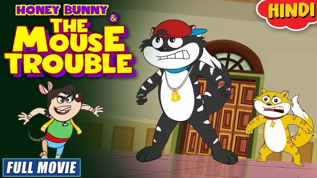 Honey Bunny & The Mouse Trouble | New Movie in Hindi | Cartoon For Kids | YO Kids Comedy
