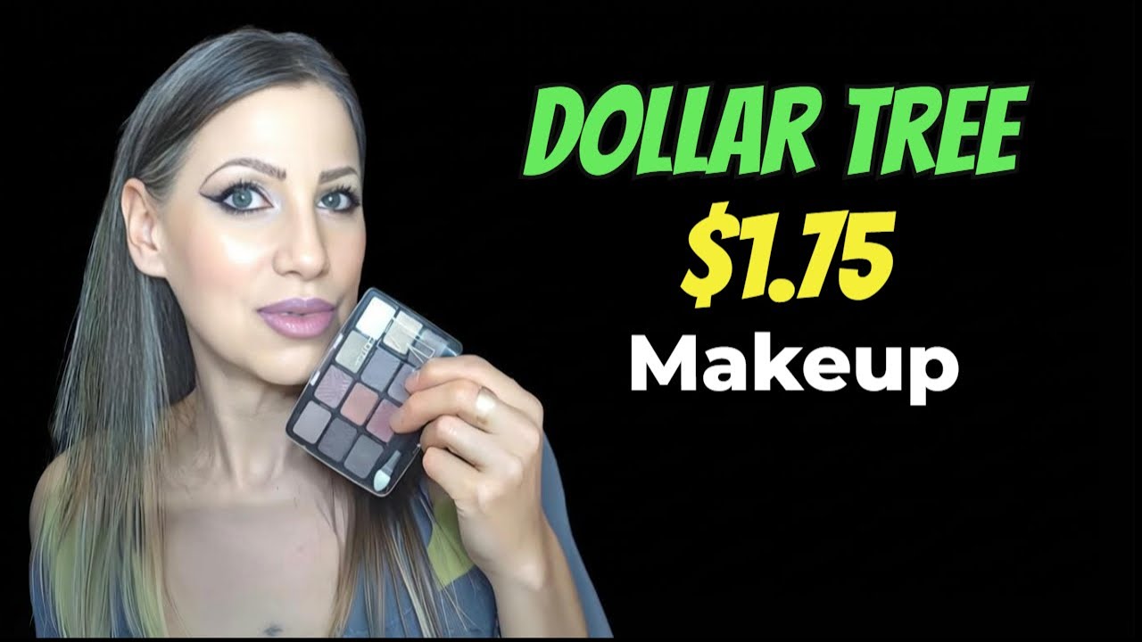 I Created a Fall Winter Makeup Look with Dollar Tree Finds