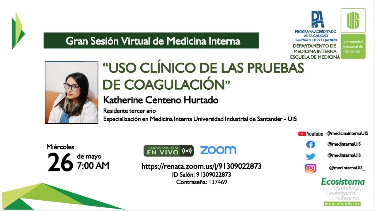 Uso clínico de las pruebas de coagulación