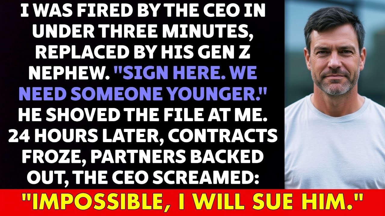 CEO’s MISTAKE Firing Me for His Nephew After 25 Years—I Took Back 42 Patents Worth $1.1B