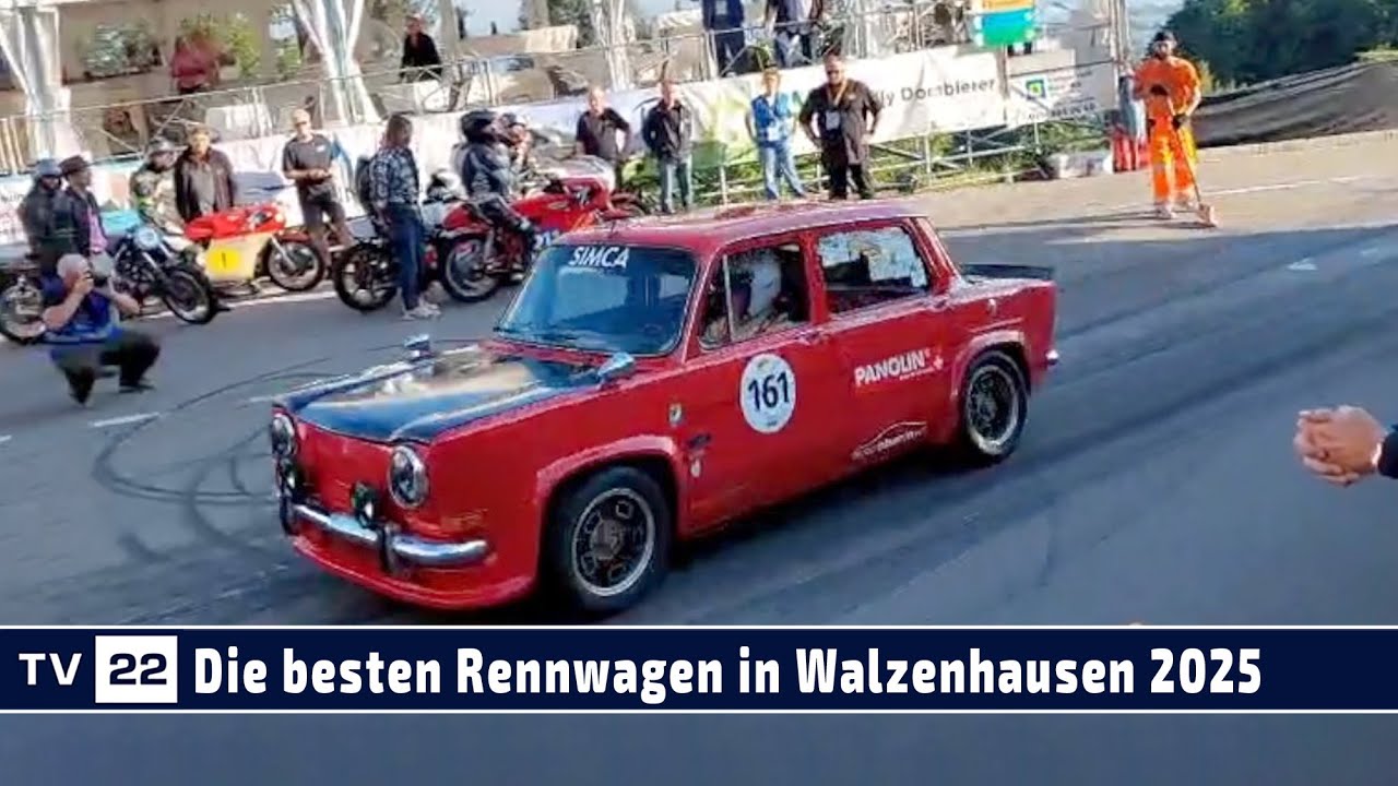 MOTOR TV22: Die schönsten Autos beim Bergsprint Walzenhausen in der Schweiz 2025