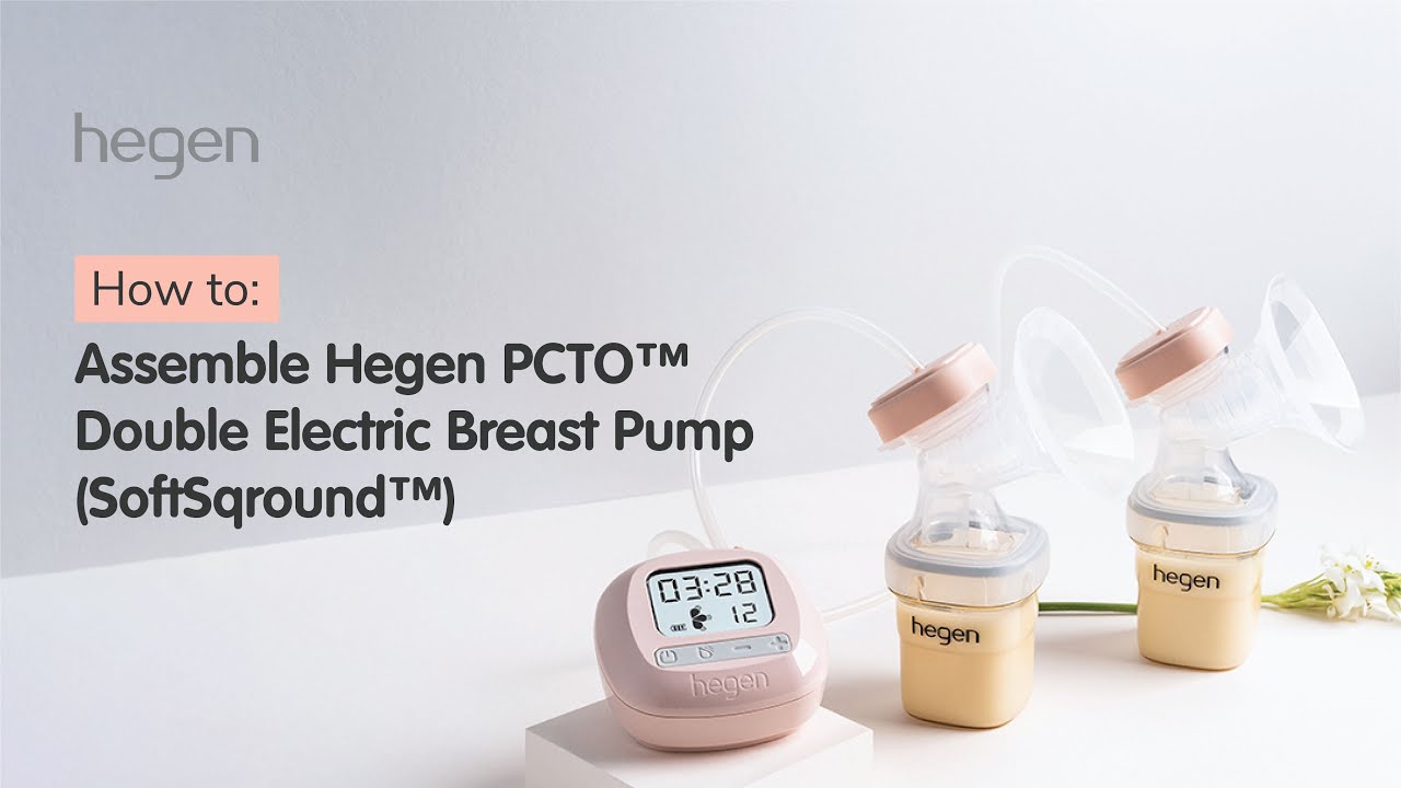 How to assemble your Hegen PCTO™ Double Electric Breast Pump (SoftSqround™)