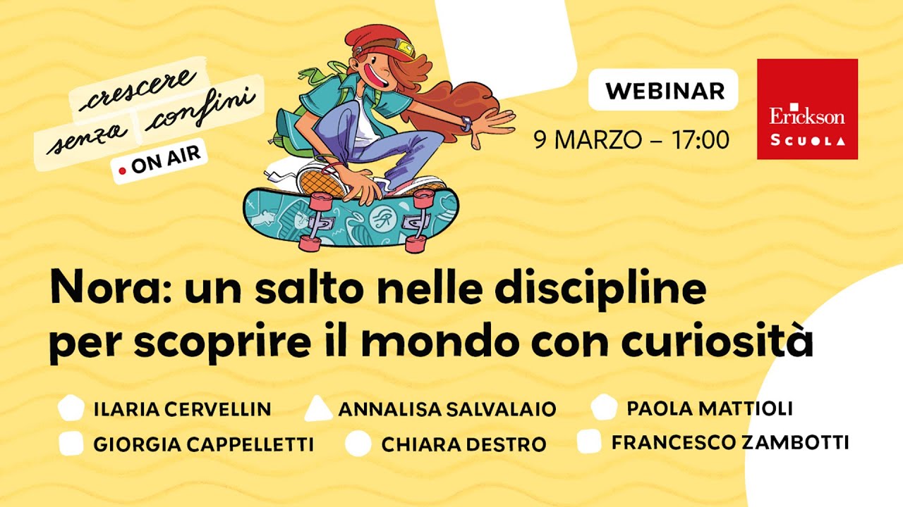 Nora: un salto nelle discipline per scoprire il mondo con curiosità