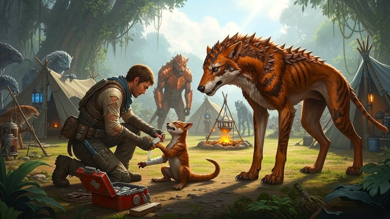 Left Where Only Creatures Survive—The Human Built a Camp Even Predators Couldn't Ignore | HFY Sci-fi