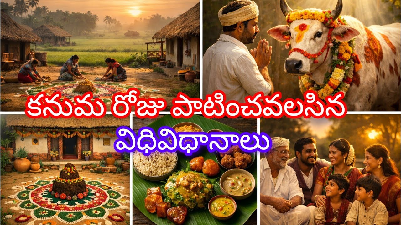 కనుమ రోజు పాటించవలసిన విధివిధానాలు #devotional #shortvideos #viralvideos #trending  #telugubhakti 🙏🌹