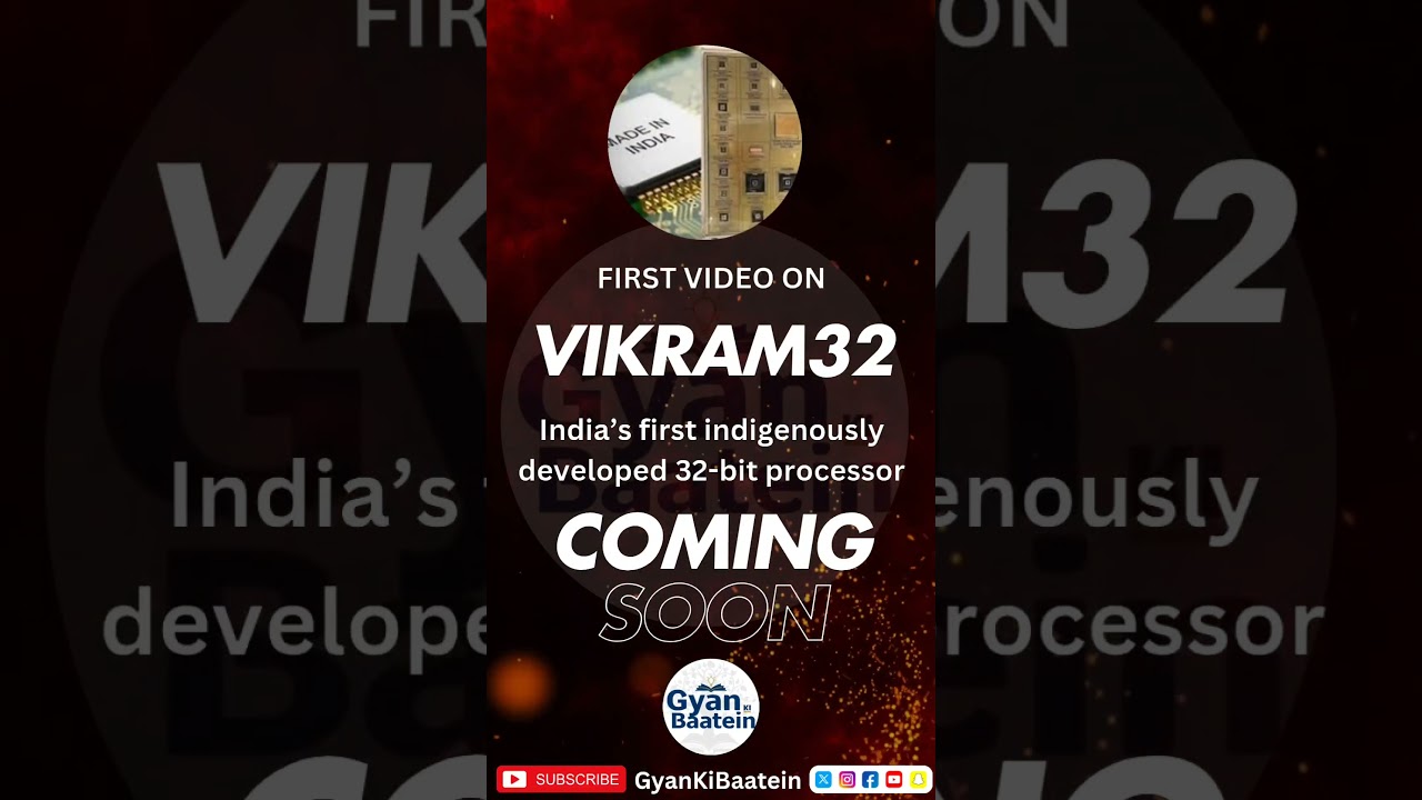 Get ready to explore the power of Vikram 32 Chip!Our first video is coming 