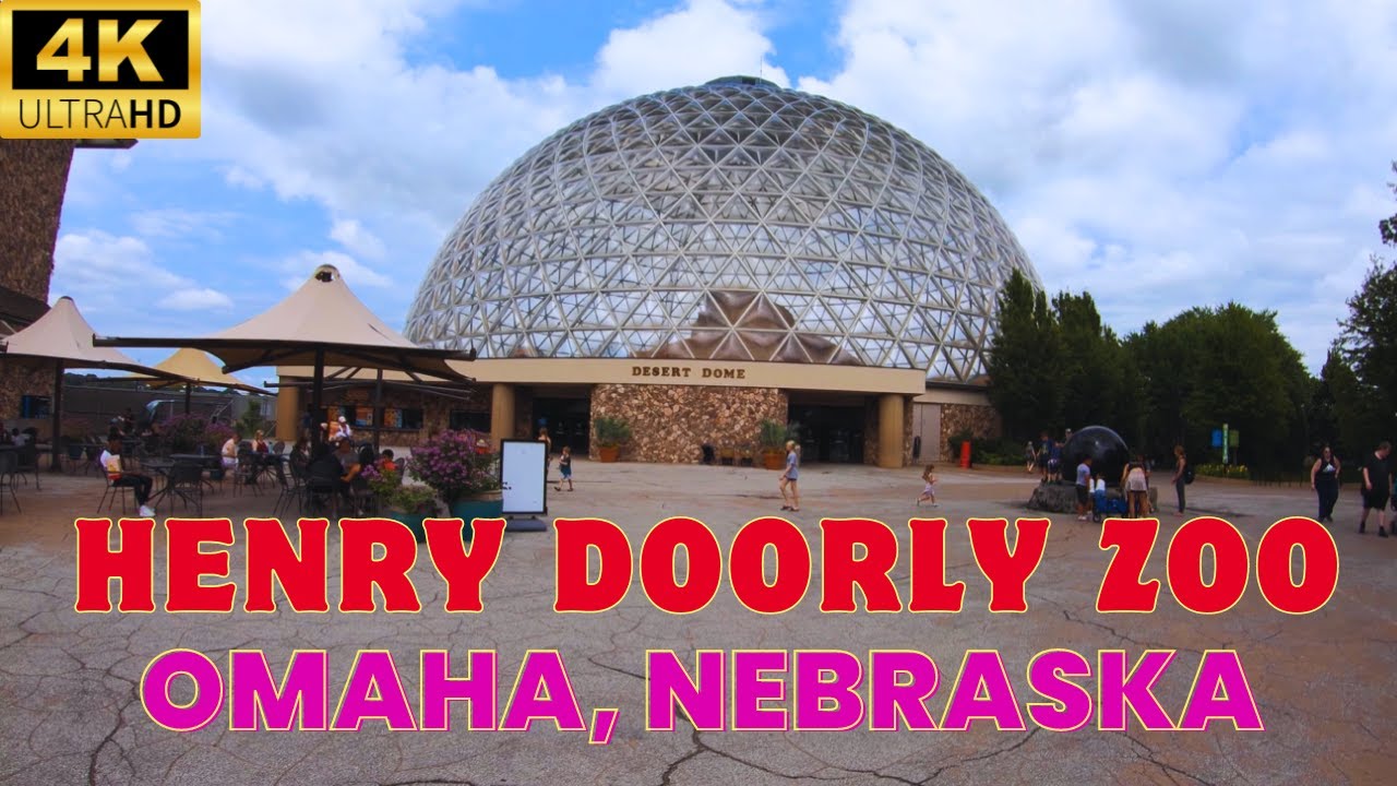 Henry Doorly Zoo | 4K Walking Tour | (outside) | Omaha, Nebraska, USA | Family Hiking Adventures