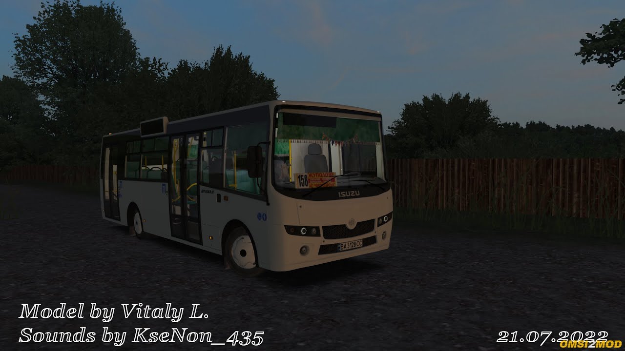OMSI 2 -  ISUZU A092H6 - Атаман.