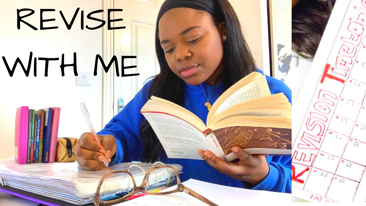 how to ACTUALLY revise for exams:  study with me day one.
