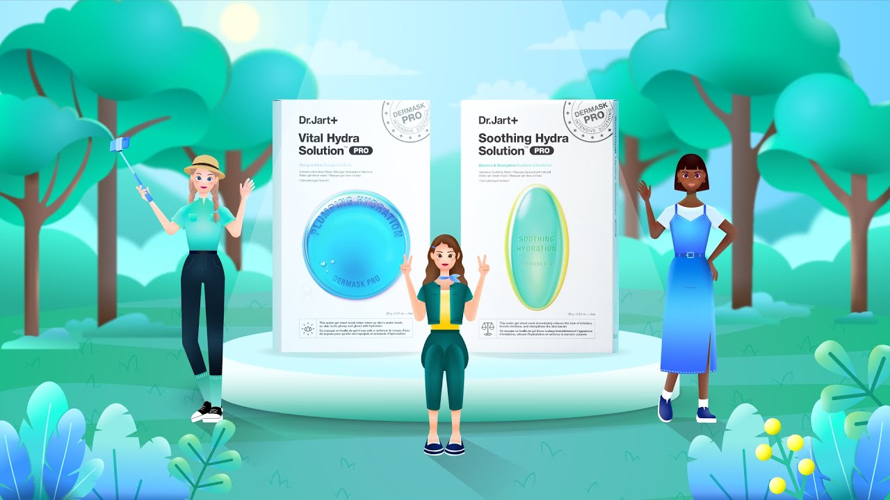 dr jart+ &bull; demask&trade; explainer video &bull; PINCH n PUNCH