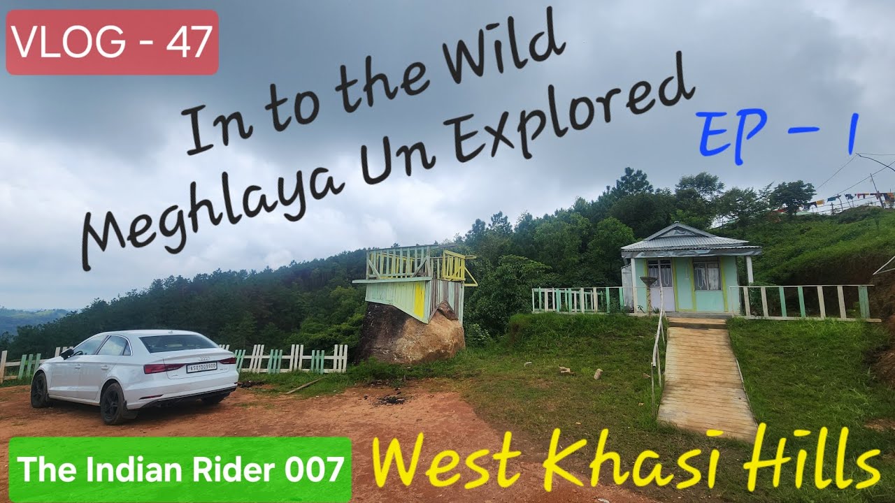 VLOG - 47 | Meghalaya West Khasi Hills| Mawphanlur Day - 1 @indianrider007 @seewithhimakshi