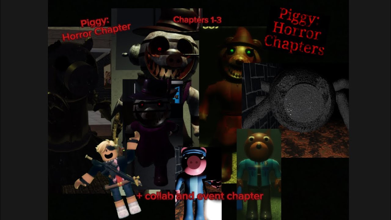 Piggy horror chapters is terrifying (chapters 1-3 complete + collab badge and event chapter)