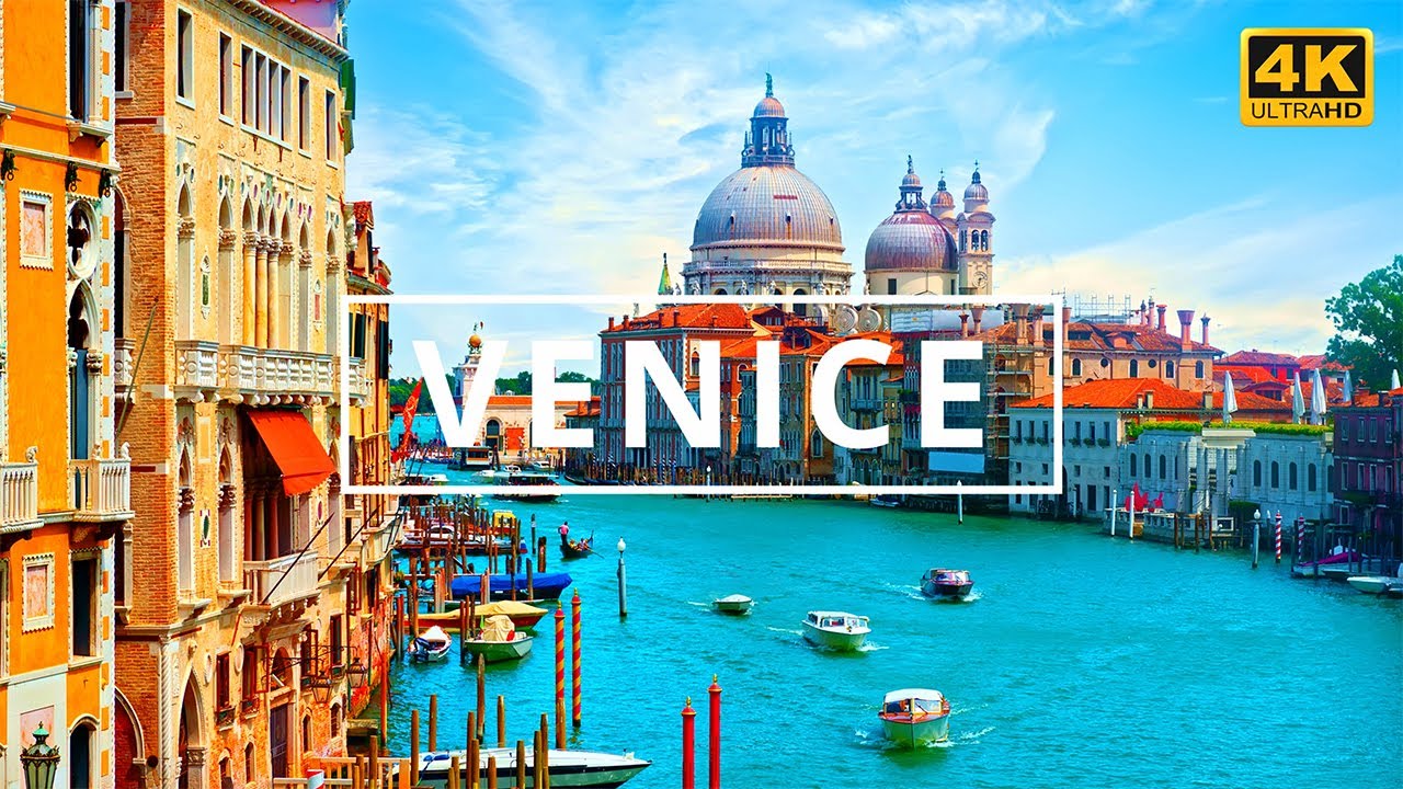 Venice, Italy 🇮🇹 | 4K Drone Footage