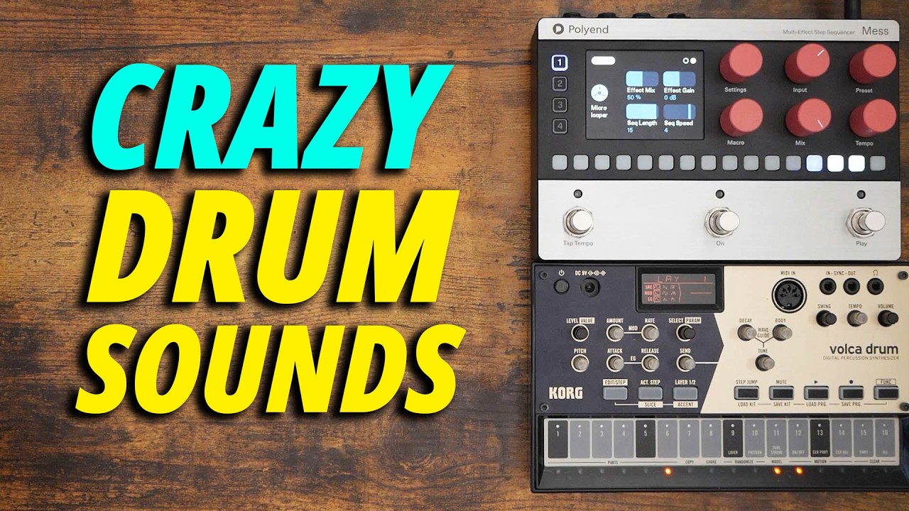 Crazy Electronic Drum Sounds! (Sunday Sessions #228)