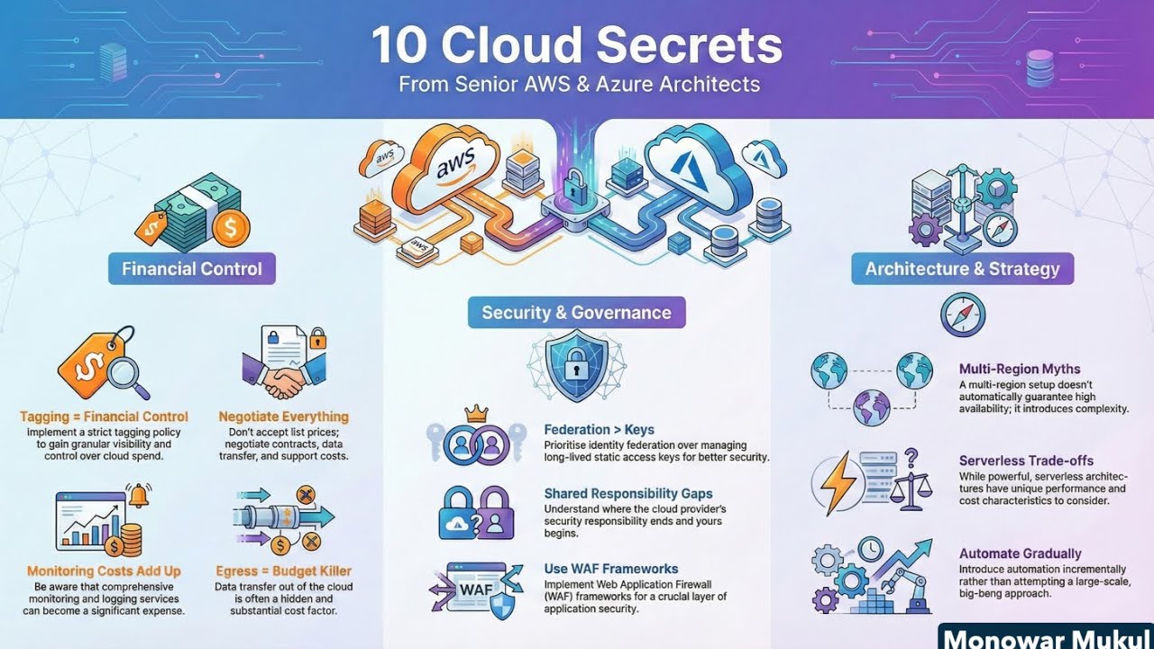 10 Things Cloud Architects Know That You Don't | AWS & Azure