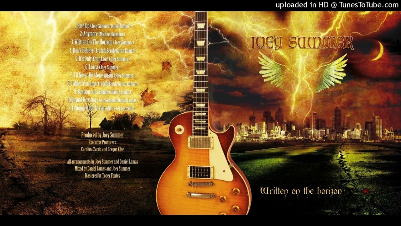 Joey Summer - Written On The Horizon  (Brazilian AOR)