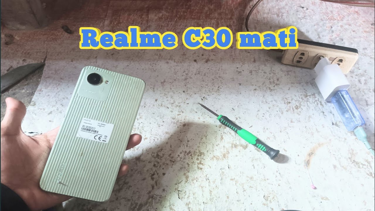 Perbaiki realme C30 mati