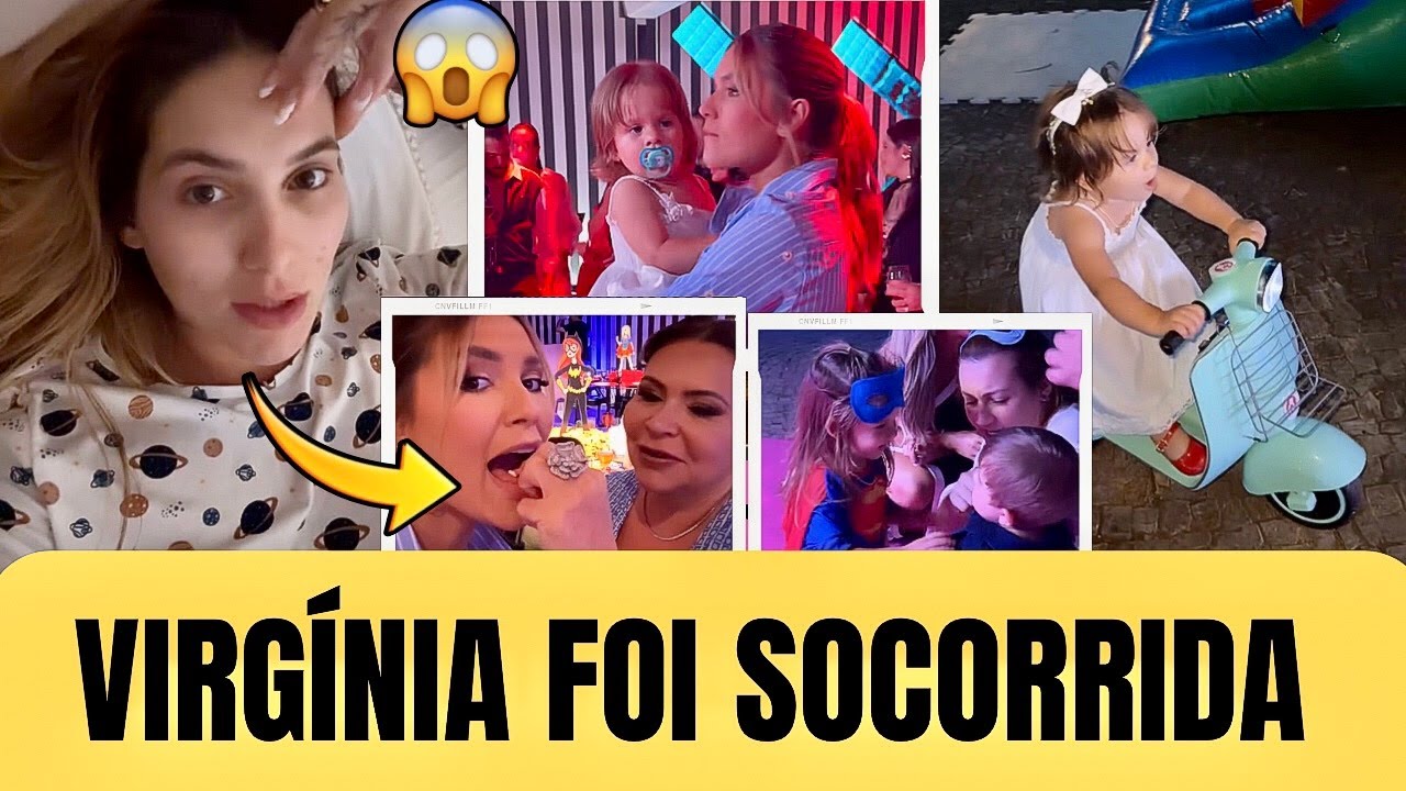 VIRGÍNIA É SOCORRIDA POR OBSTETRA APÓS SENTIR DOR😱