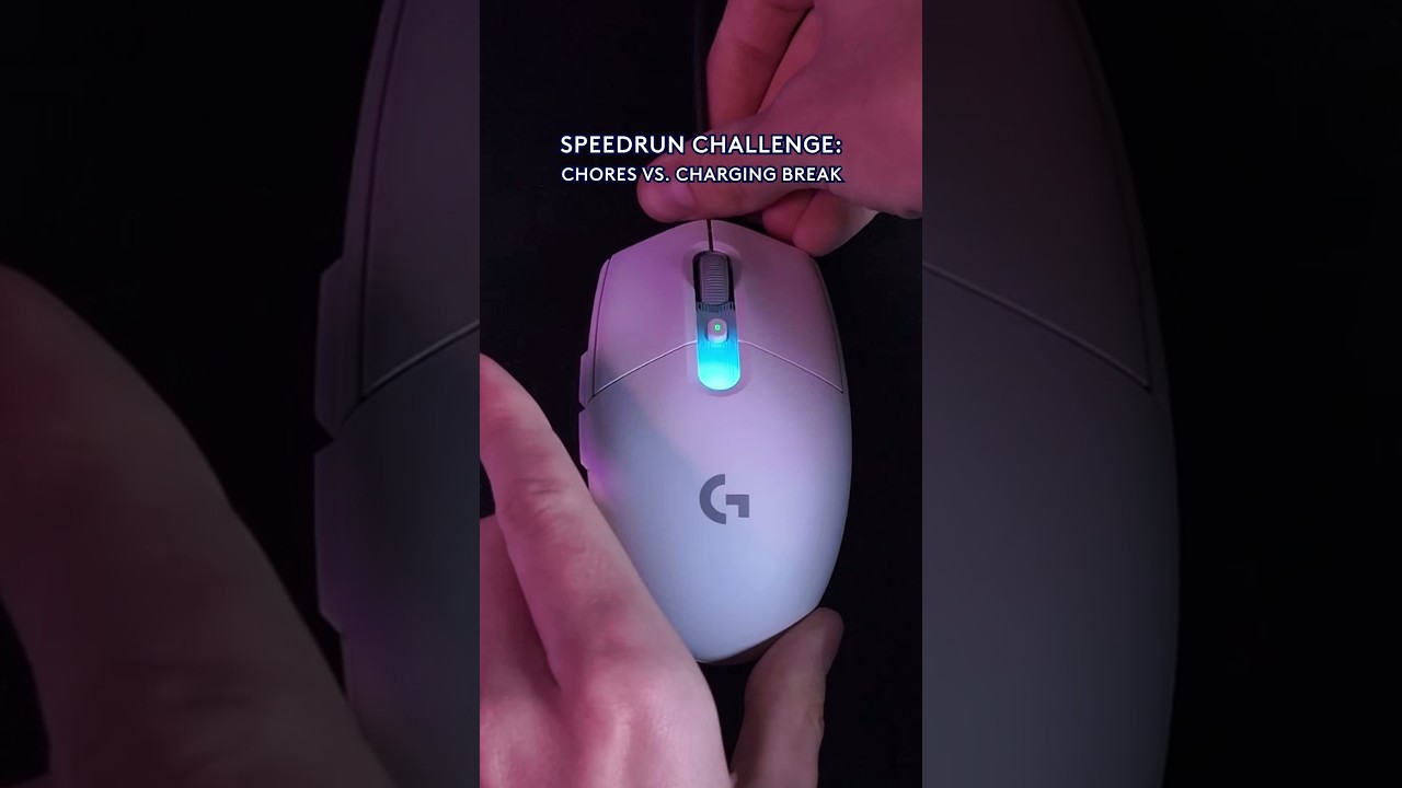 Подключи к сети. Заряди. Вперед! | G305 X SUPERLIGHT
