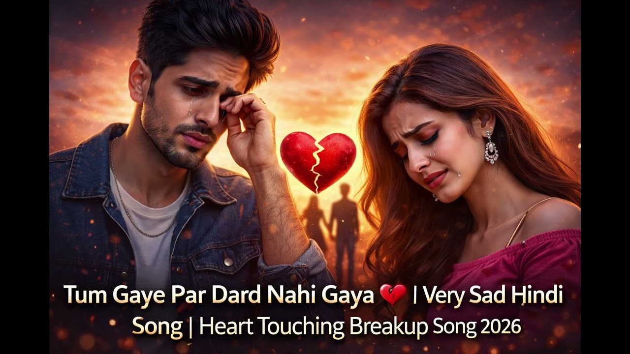 Tum Gaye Par Dard Nahi Gaya 💔 | Very Sad Hindi Song | Heart Touching Breakup Song 2026