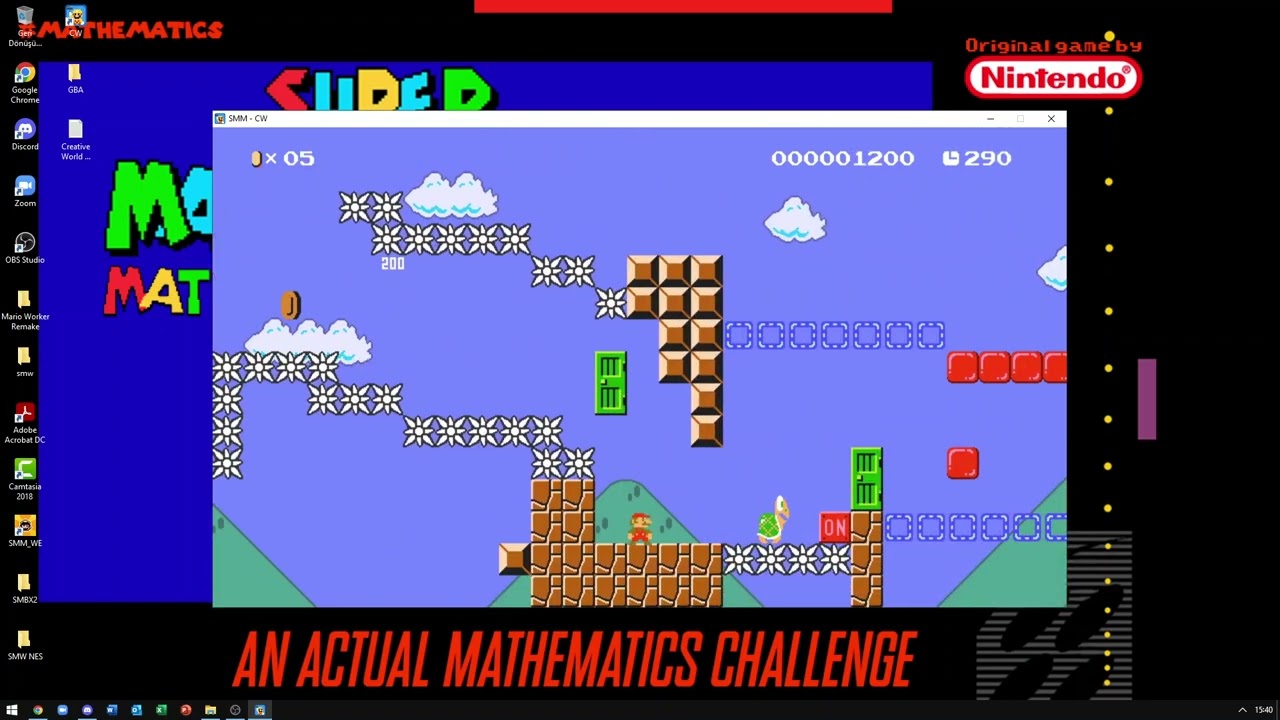 Super Mario Maker Creative World Level Showcase - Short Kaizo