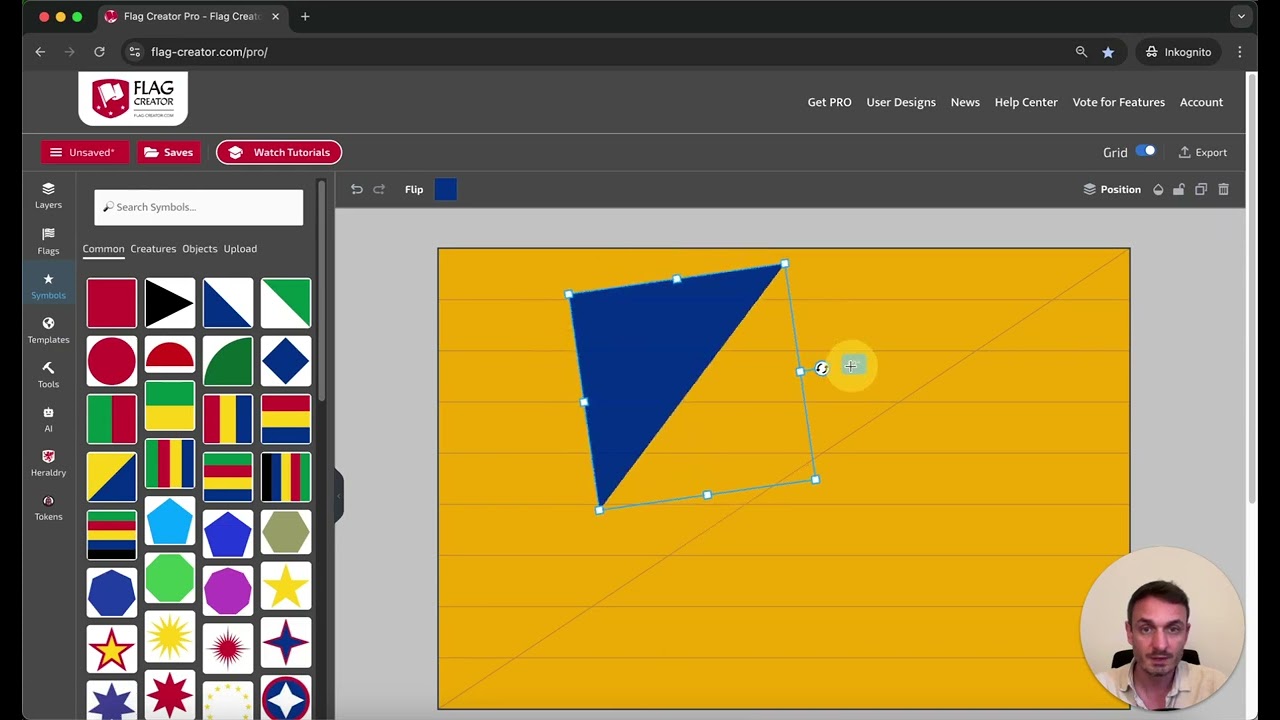 Designing Flags with Geometric Precision