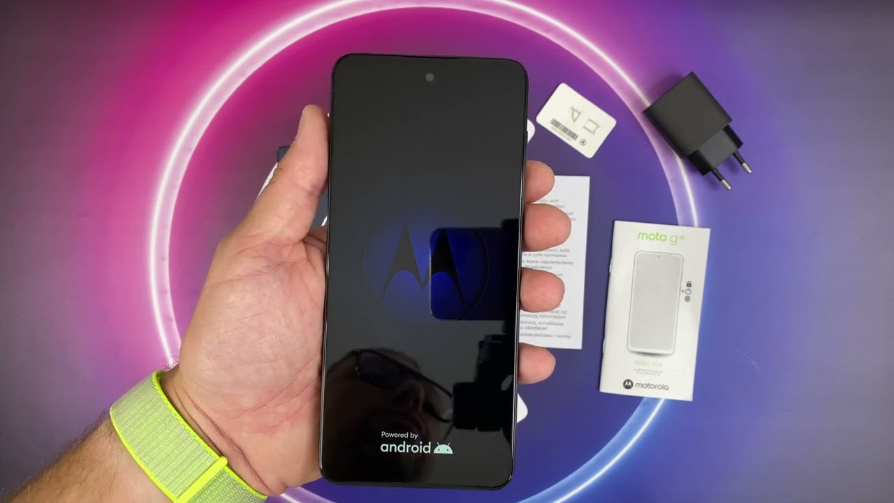 Déballage du Motorola (Moto) G22