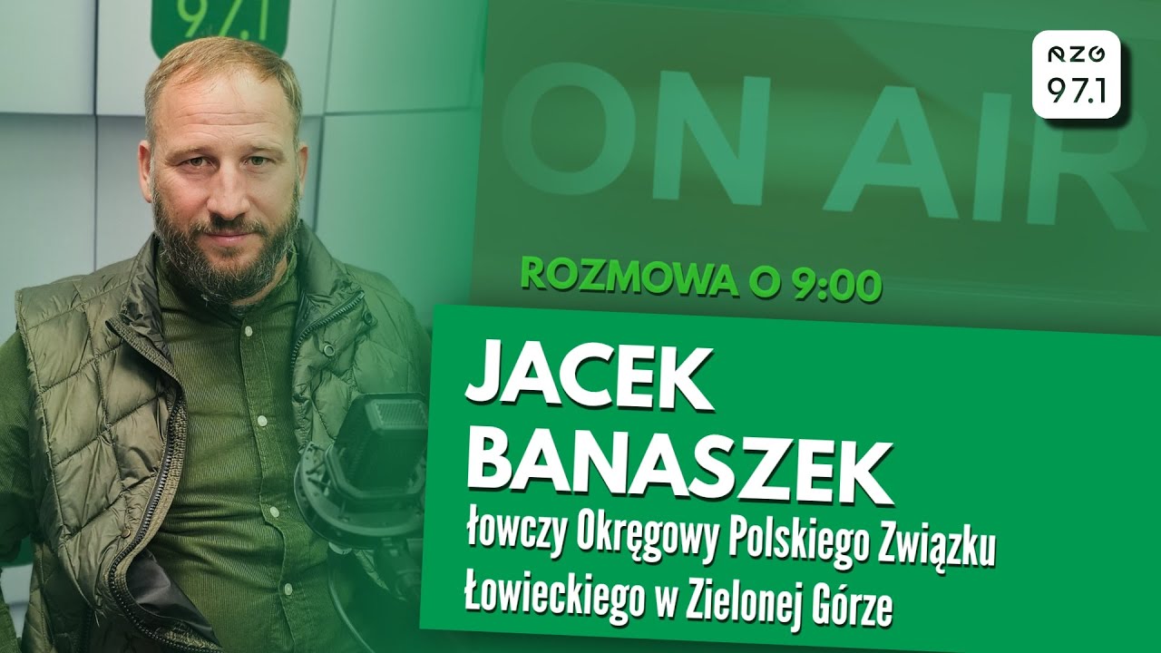 Jacek Banaszek, łowczy okręgowy Polskiego Związku Łowieckiego w Zielonej G&oacute;rze