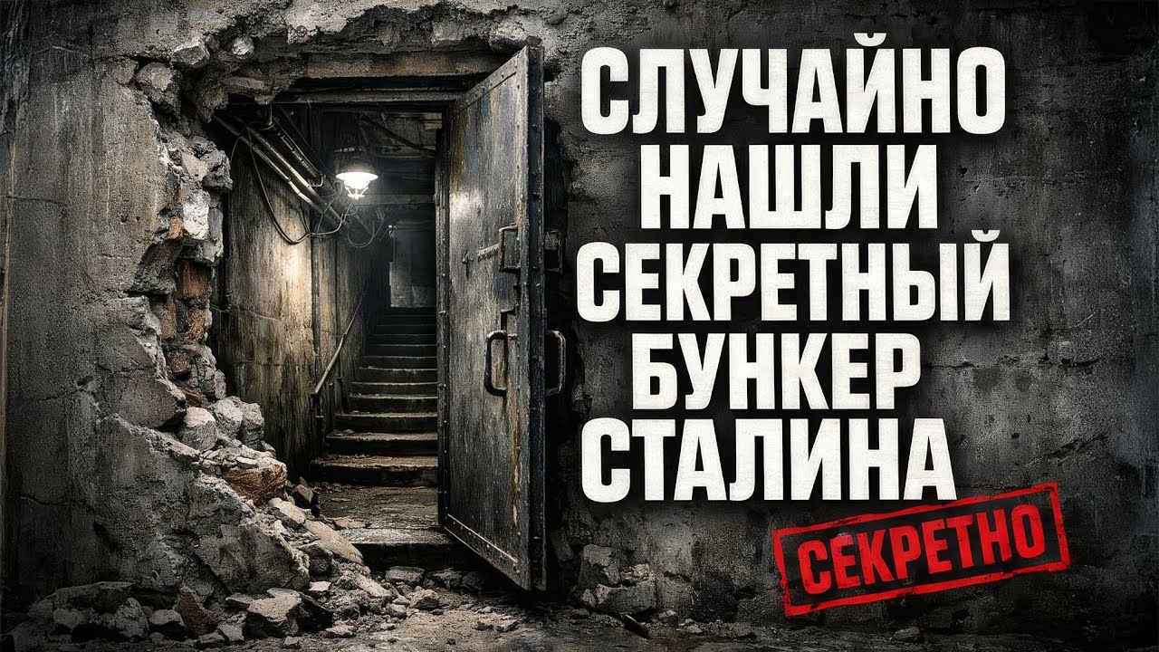 Рабочие случайно нашли секретный бункер Сталина под Самарой