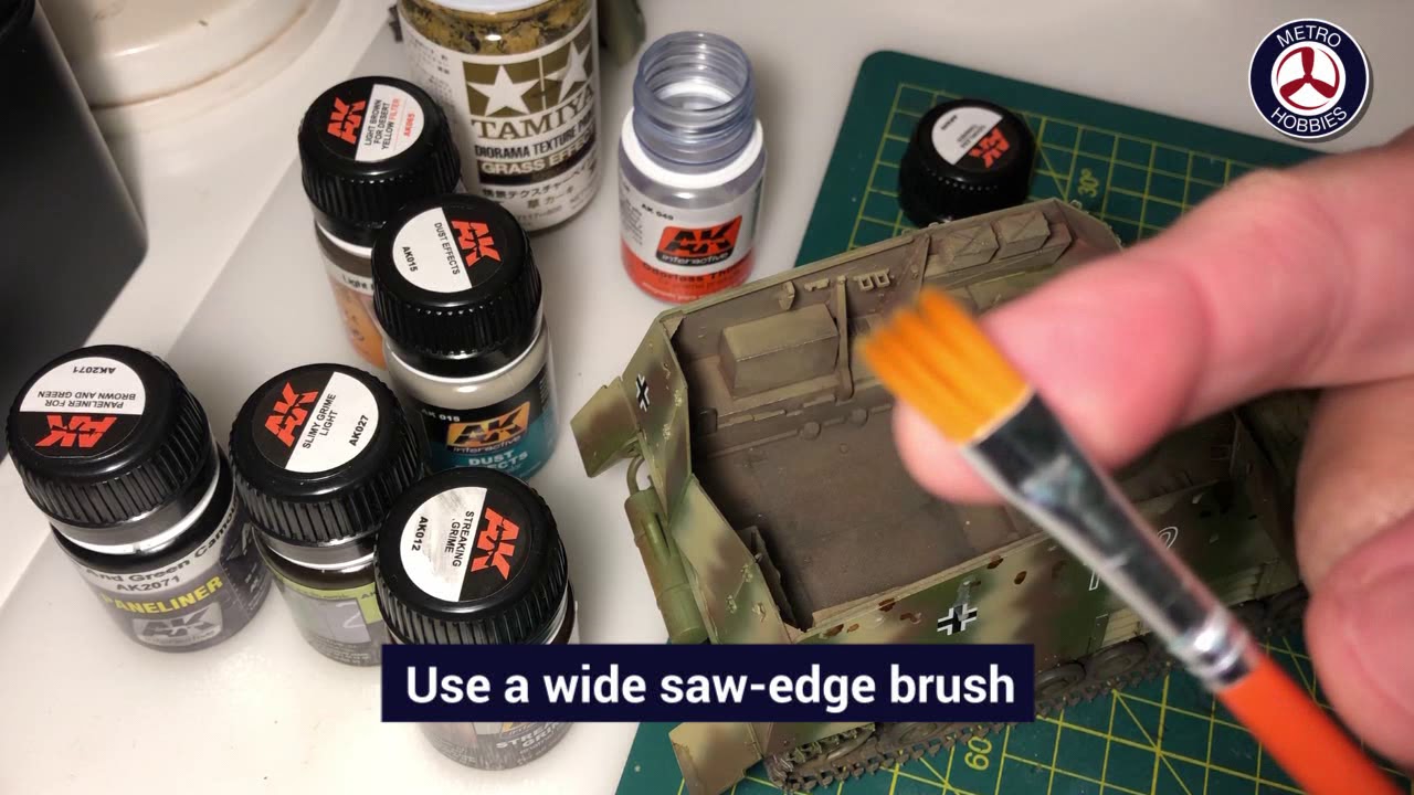 Hobby Basics: Rain and grime streaking with AK Interactive