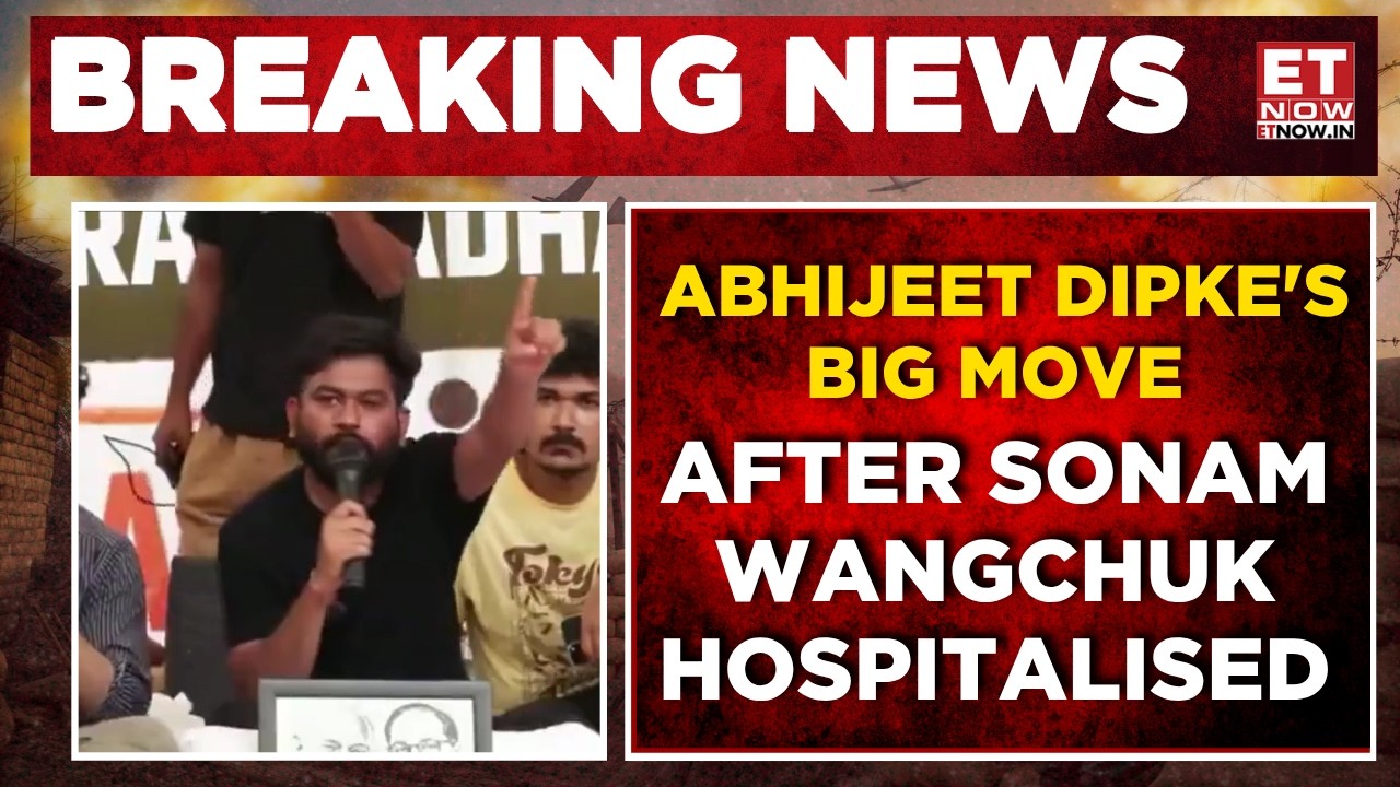 CJP Escalates Protest! Abhijeet Dipke Announces Indefinite Fast In Delhi | Breaking News | ET Now