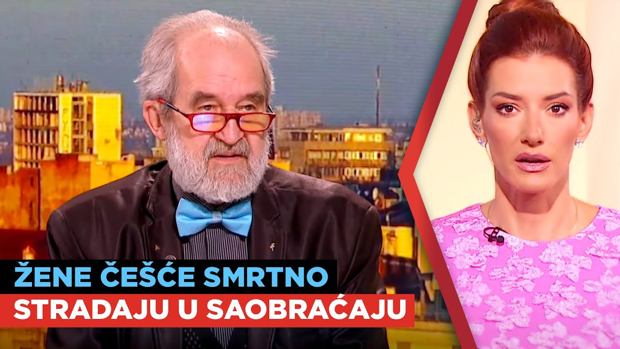 Žene če&scaron;će smrtno stradaju u saobraćaju. Za&scaron;to? | Prof. dr Milan Vujanić | URANAK1